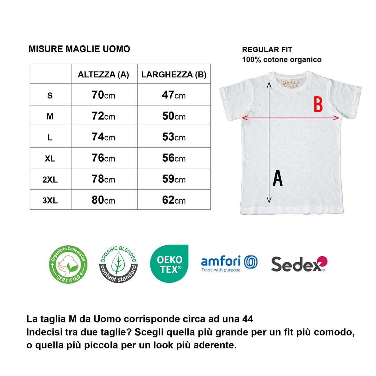 Maglia Uomo "Bere non risolve nessun problema..."