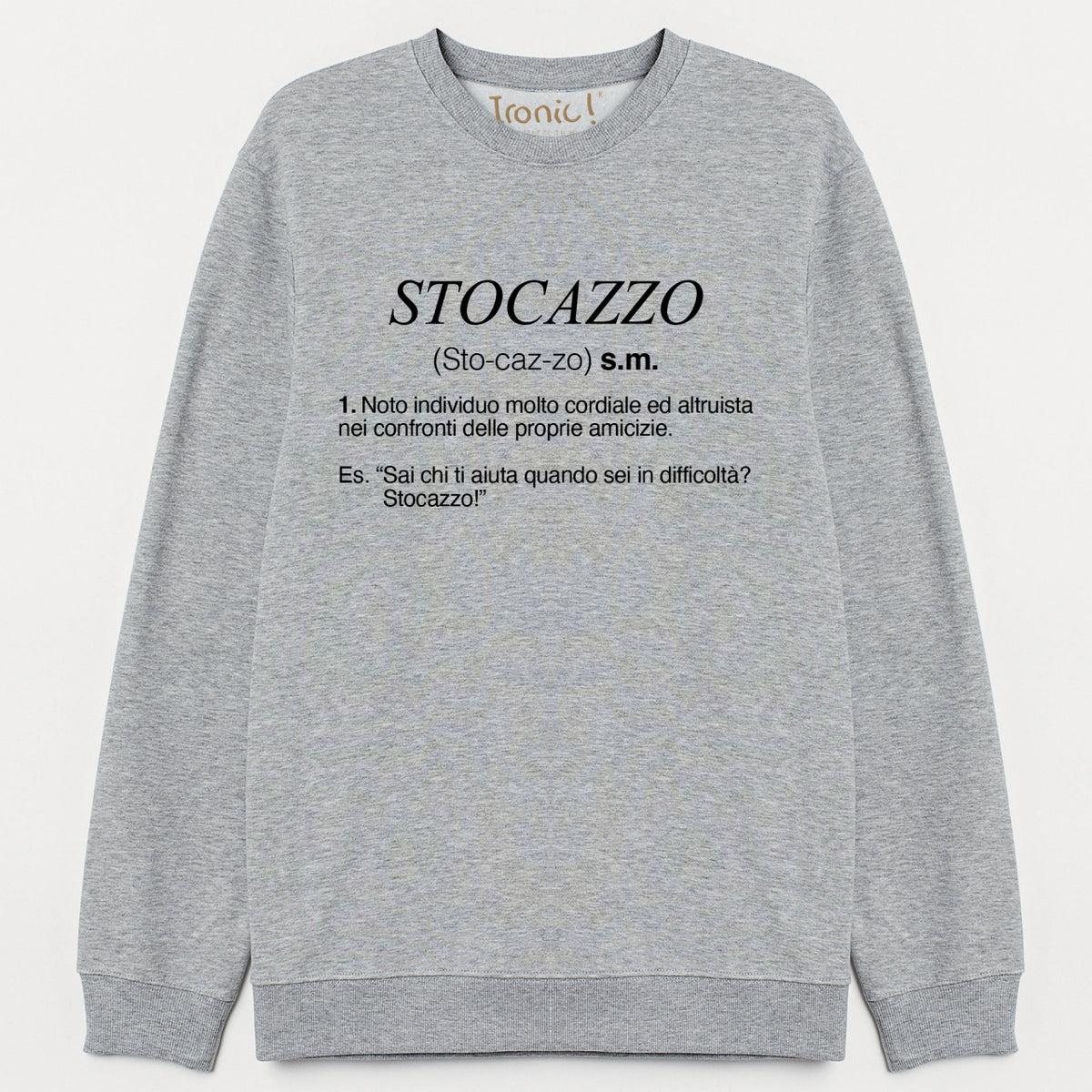 Felpa Uomo "Sto cazzo"