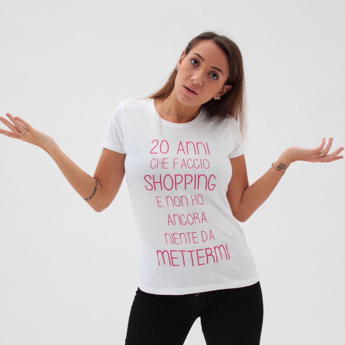 Maglia Donna "20 Anni che faccio Shopping"