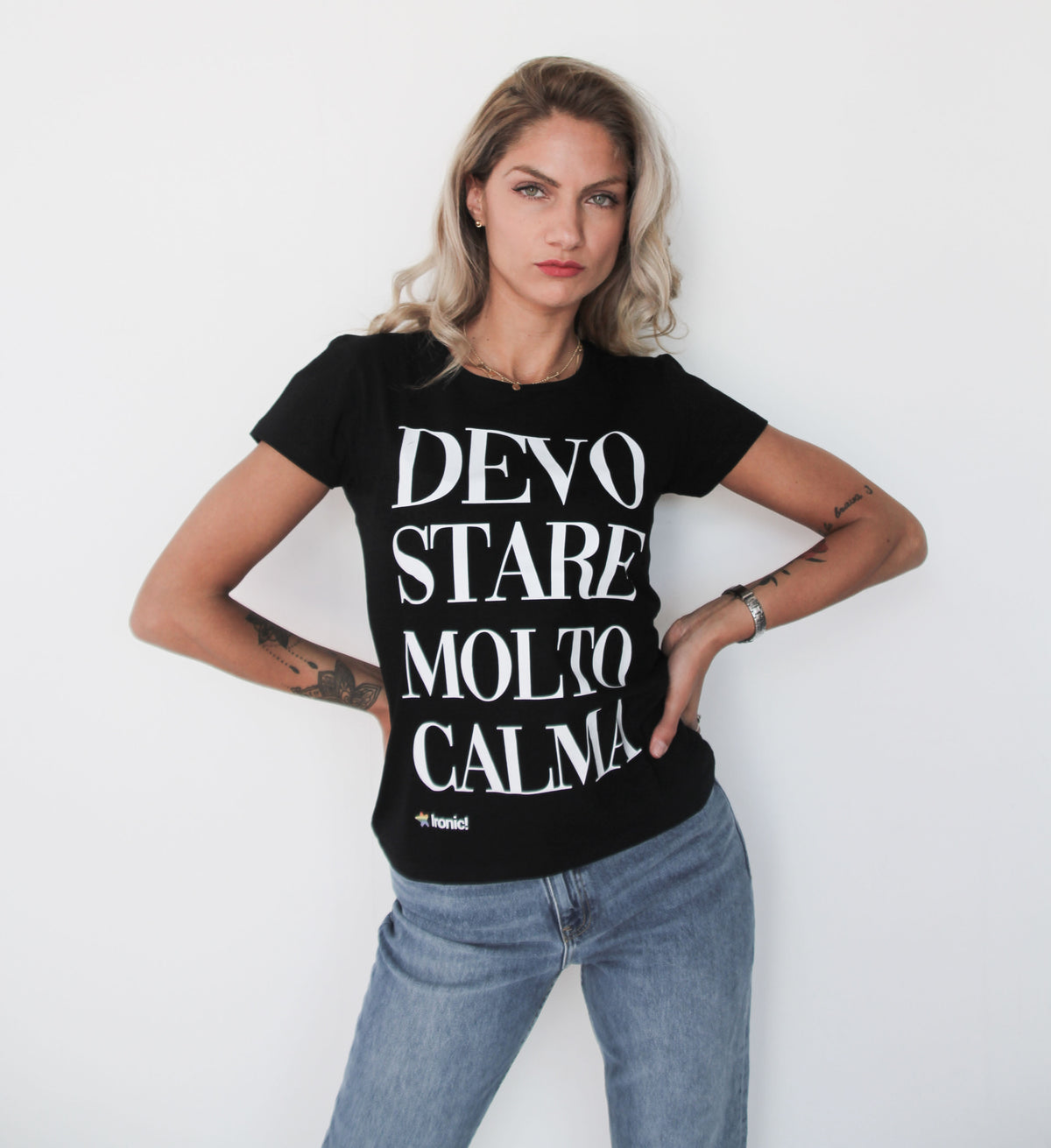 Maglia Donna "Devo stare molto calma"