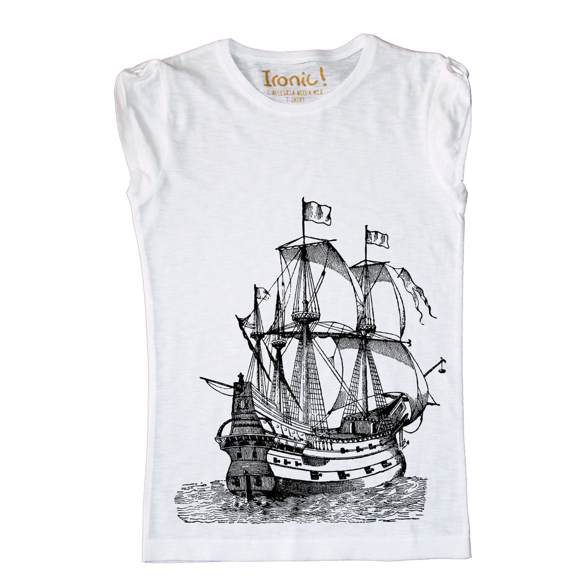 Maglia Donna "Veliero Tattoo Old School"