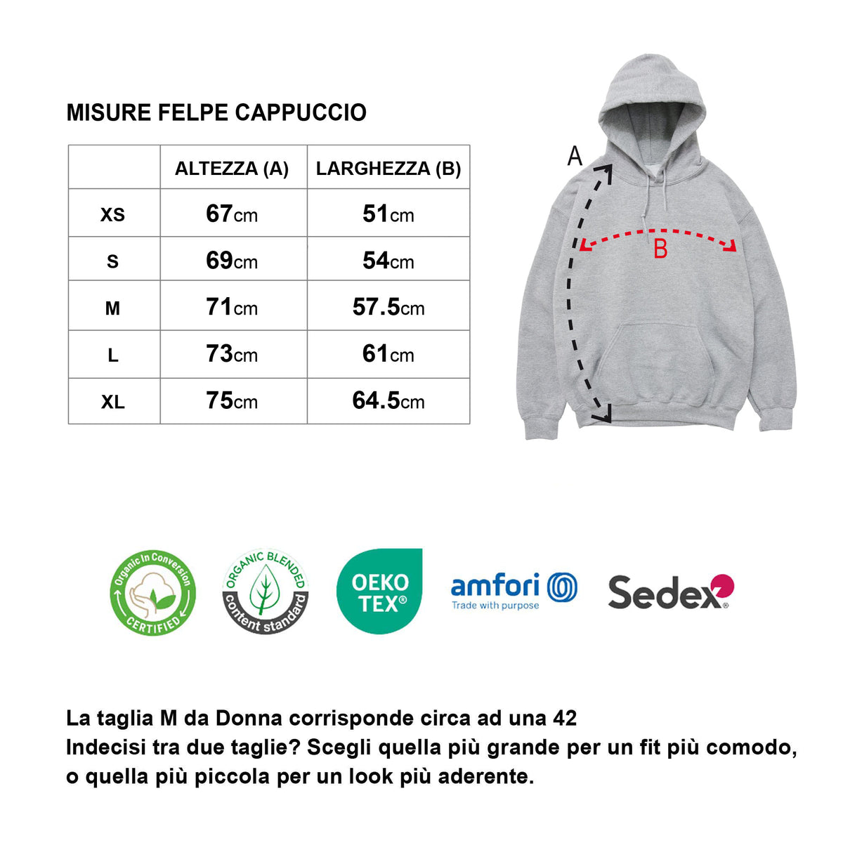 Felpa Donna "Uffa"