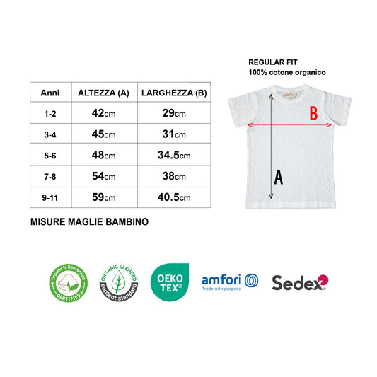 Maglia Bambino "Anche stasera si dorme domani"