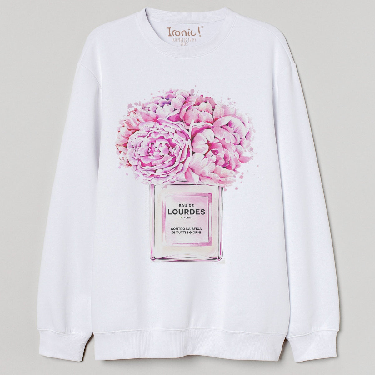 Felpa Donna "Eau de Lourdes"