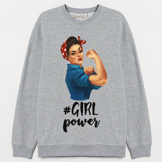 Felpa Donna "Girl Power"