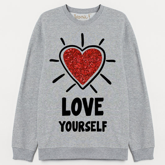 Felpa Donna "Love Yourself"