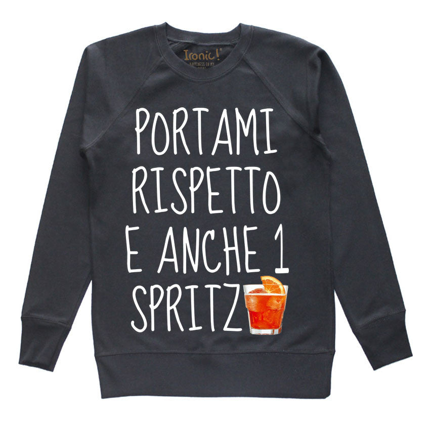 Felpa Donna "Portami ... 1 Spritz"
