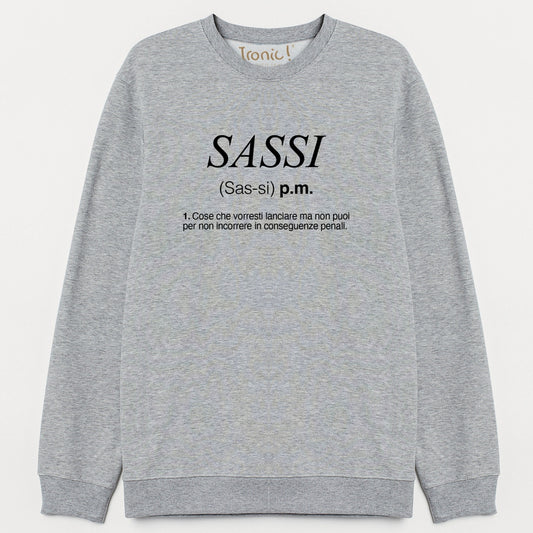 Felpa Uomo "Sassi"