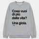 Felpa Uomo "Una gioia!