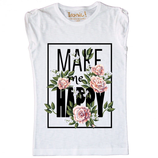 Maglia Bambina "Make me Happy"