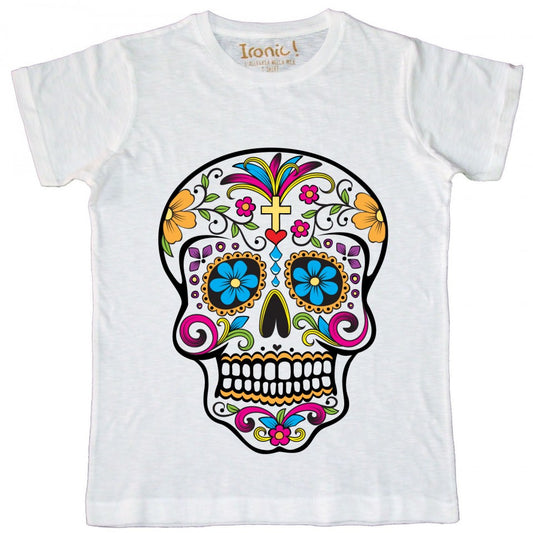 Maglia Bambino Skull Tattoo Mexican