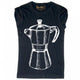 Maglia Donna Black "Moka Old School"