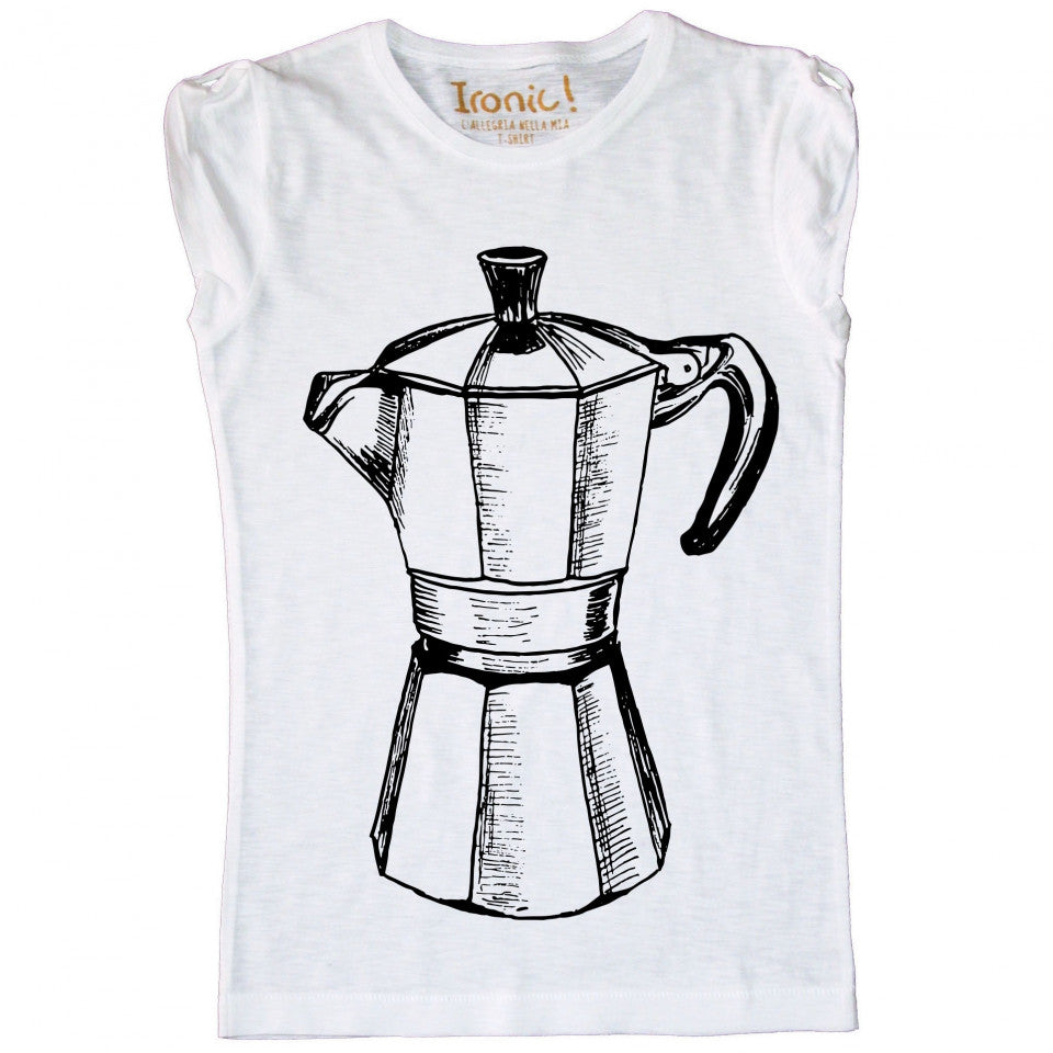 Maglia Donna Black "Moka Old School"