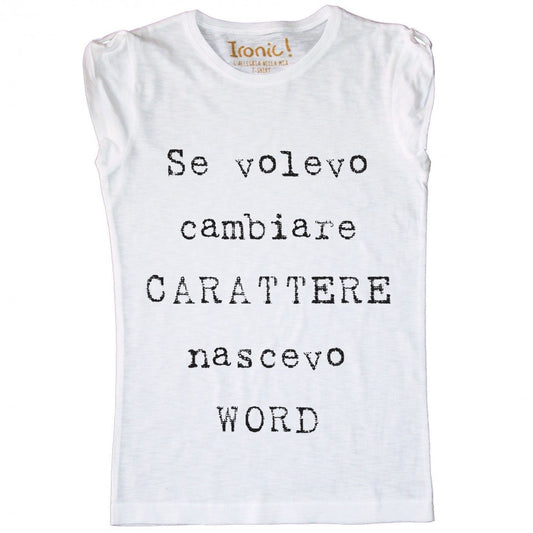 Maglia Donna Carattere...