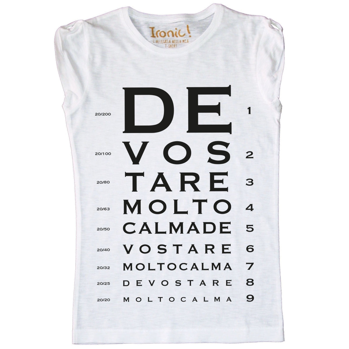 Maglia Donna "Devo stare molto calma"