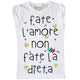 Maglia Donna "Fate l'Amore non fate la Dieta"