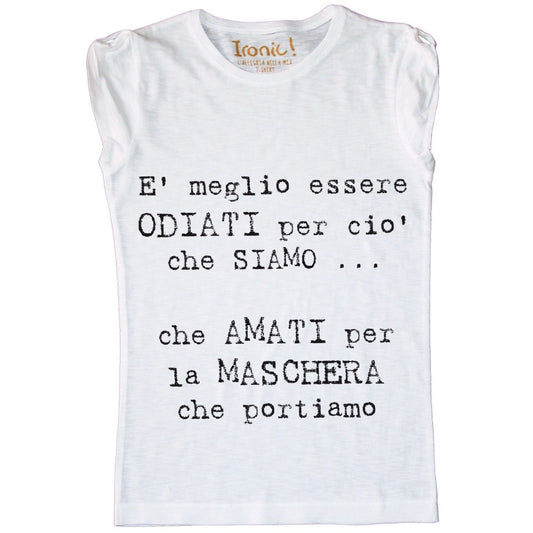 Maglia Donna meglio essere Odiati ...