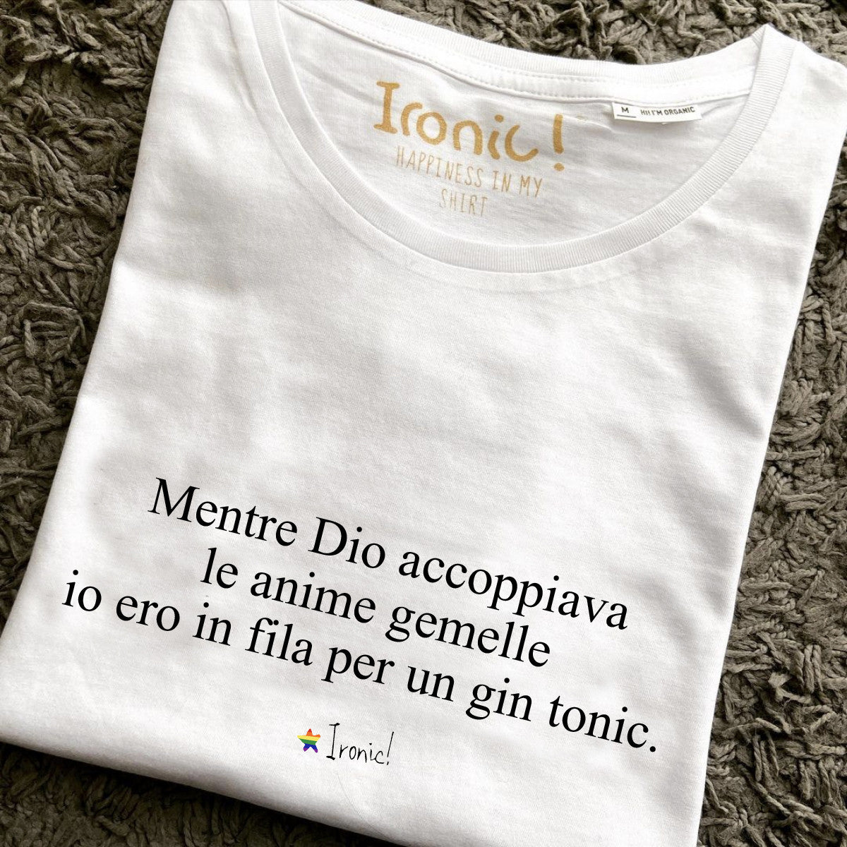 Maglia Donna "Mentre Dio accoppiava le anime gemelle"