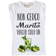 Maglia Donna Non cerco Marito