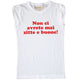 Maglia Donna "Non ci avrete mai zitte e buone"