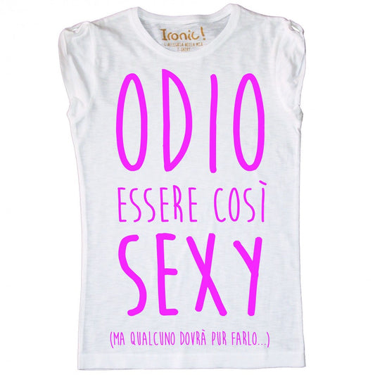 Maglia Donna Odio Essere...