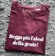 Maglia Donna "Reggo più l'alcol della gente"