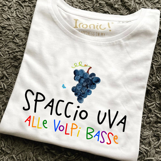Maglia Donna "Spaccio uva alle volpi basse"