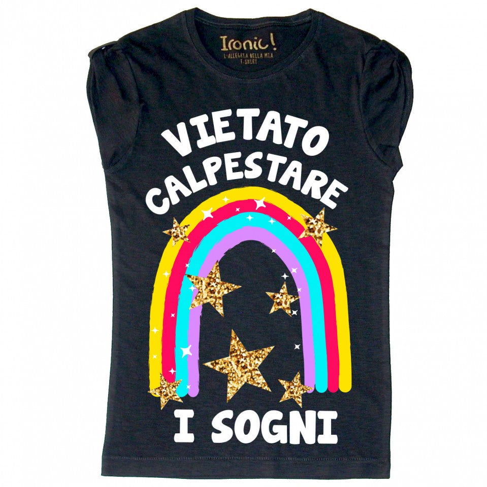 Maglia Donna "Vietato calpestare i Sogni"