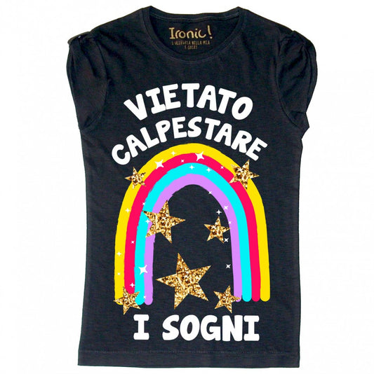 Maglia Donna "Vietato calpestare i Sogni"