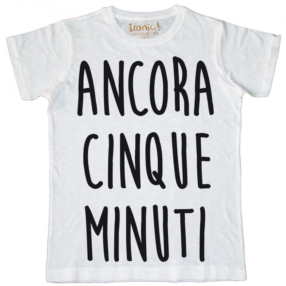 Maglia Uomo Ancora 5 Minuti