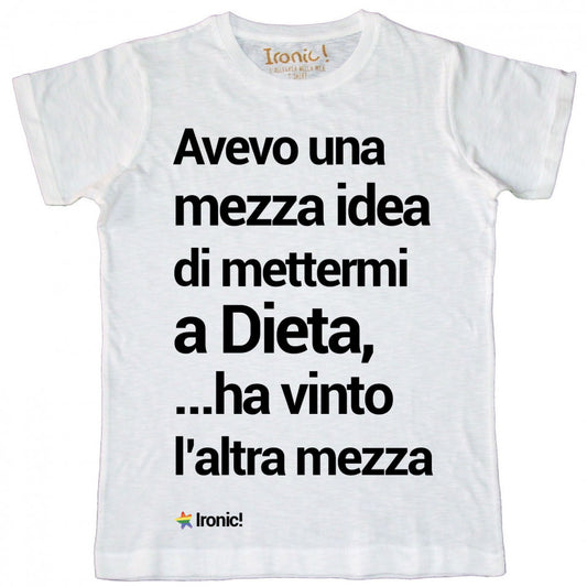Maglia Uomo "Avevo una mezza idea..."