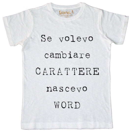 Maglia Uomo Carattere...