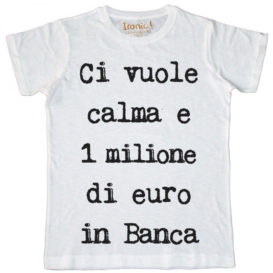 Maglia Uomo Ci vuole 1 milione...