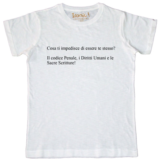 Maglia Uomo "Cosa ti impedisce"