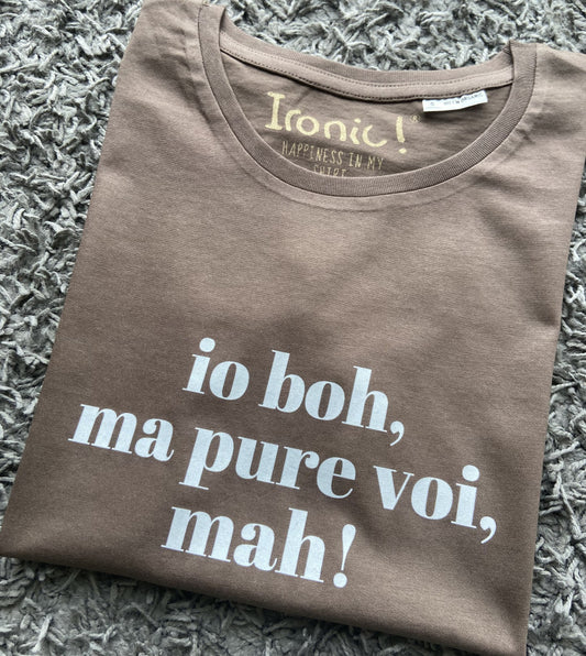 Maglia Uomo "io boh ma pure voi mah"