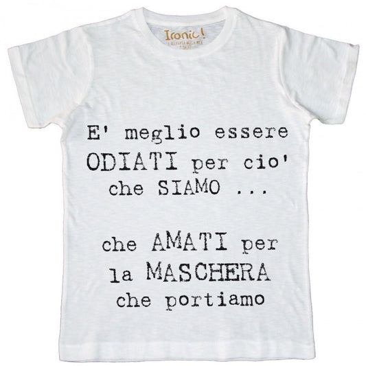Maglia Uomo Meglio essere Odiati ...