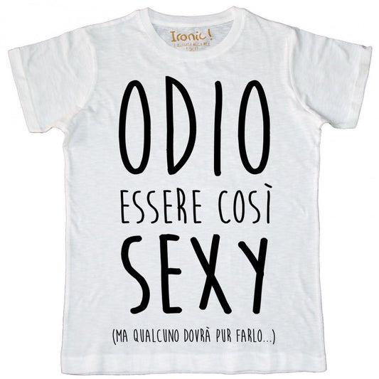Maglia Uomo Odio Essere...