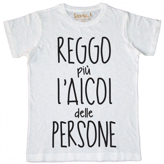 Maglia Uomo "Reggo più l'alcol delle persone"