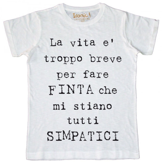 Maglia Uomo "Simpatici..."