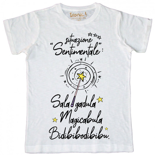 Maglia Uomo "Situazione Sentimentale: Salagadula magicabula bidibi bodibi bu"