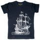 Maglia Uomo Veliero Tattoo Old School