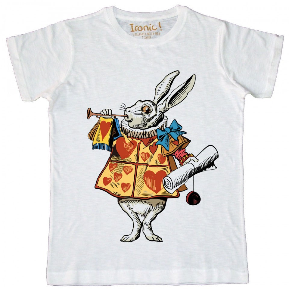 Maglia Uomo "White Rabbit" color