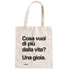 Shopper "Cosa vuoi di più dalla vita?"