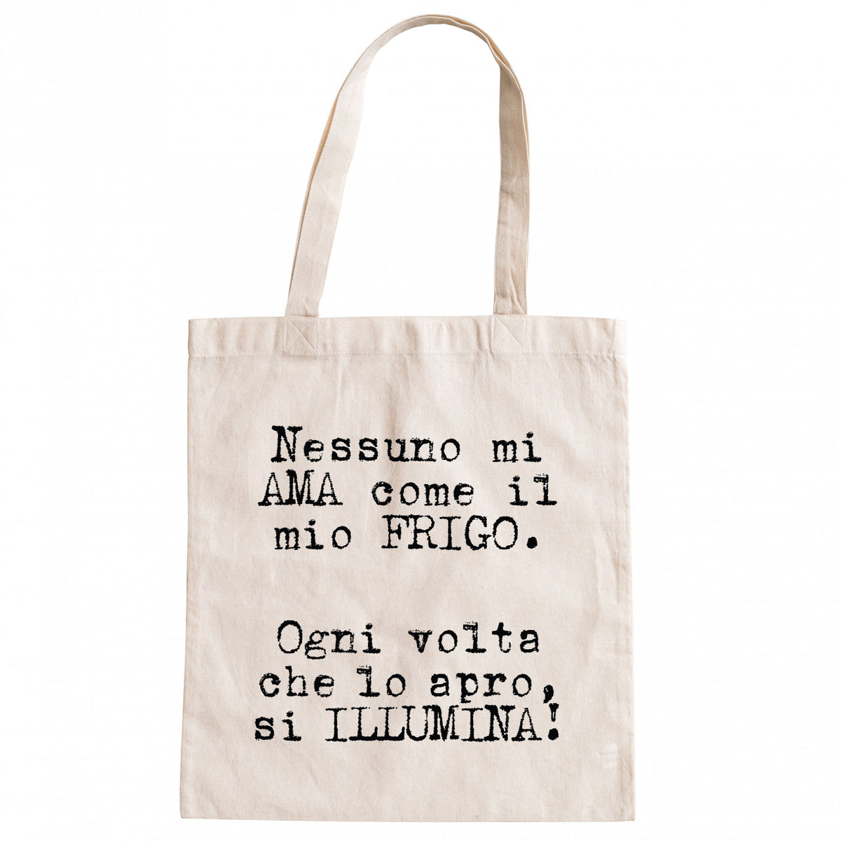 Shopper "Nessuno mi ama come il mio frigo"