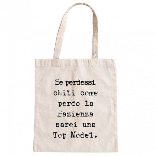 Shopper "Se perdessi chili come perdo la pazienza..."