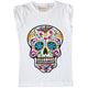 T-Shirt Bambina "Skull Tattoo Mexican"